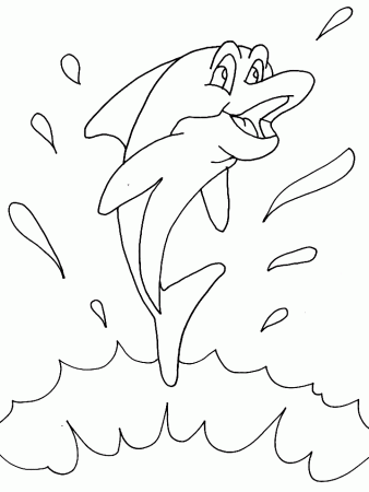 Dolphin Colouring Pages- PC Based Colouring Software, thousands of 