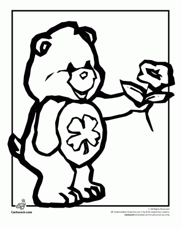 CHARLIE BEAR Colouring Pages (page 3)