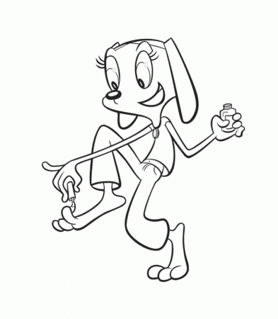 mr whiskers Colouring Pages