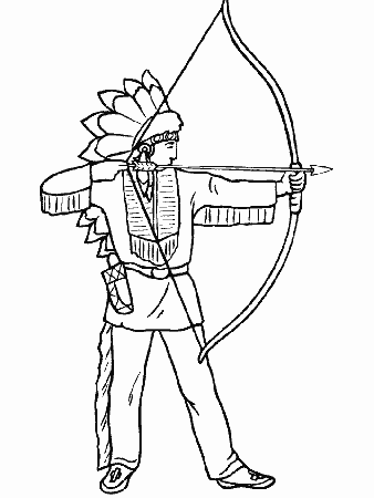 Printable Native5 People Coloring Pages - Coloringpagebook.com