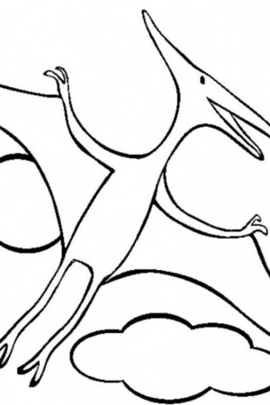 pteradactyl Colouring Pages (page 2)