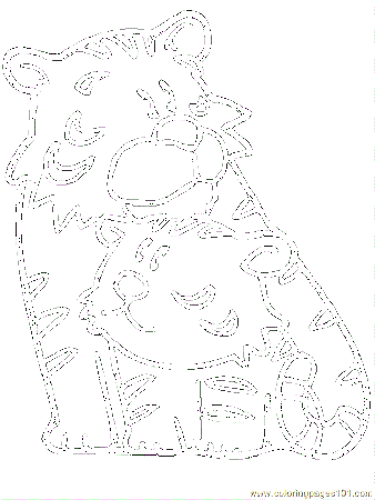 Coloring Pages Tiger Coloring 15 (Mammals > Tiger) - free 