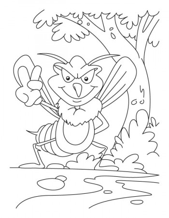 Mosquito 2 coloring pages, Kids Coloring pages, Free Printable for 