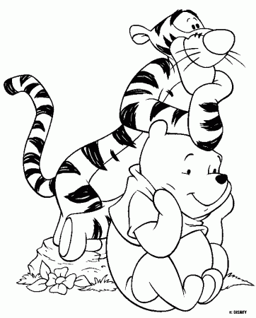 Winnie the Pooh coloring pages 97 / Winnie the Pooh / Kids 