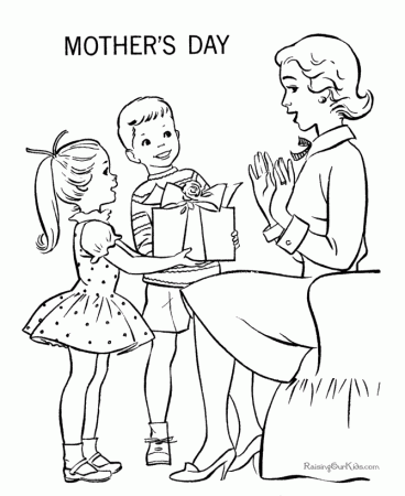 Mother Day Coloring Pages 21 | Free Printable Coloring Pages