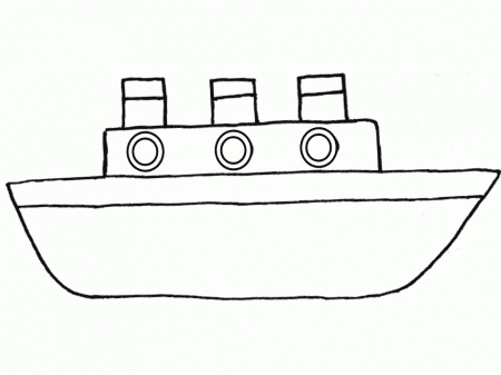 Printable Ship2 Transportation Coloring Pages - Coloringpagebook.com