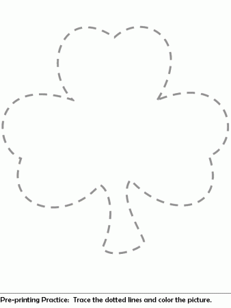 Shamrock Coloring Pages | Free coloring pages