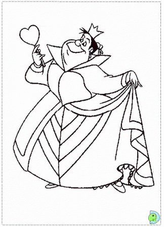 disney alice Colouring Pages (page 3)