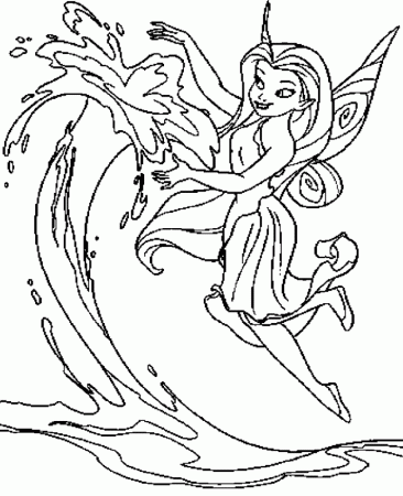 Coloring Pages Of Disney Fairies | Best Coloring Pages
