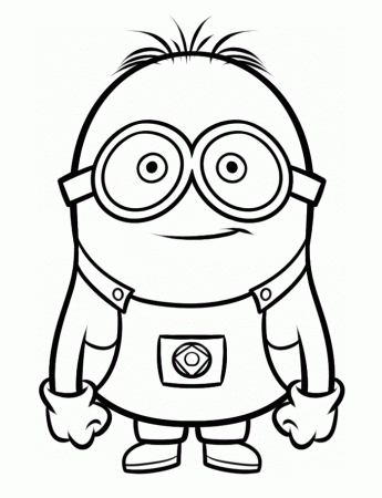 Despicable Me Coloring Pages | Coloring Kids