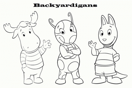 Backyardigans Coloring Pages - Coloring For KidsColoring For Kids