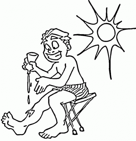 summer dauber coloring pages | Coloring Pages For Kids