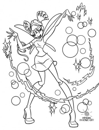 ausmalbilder winx Colouring Pages (page 2)