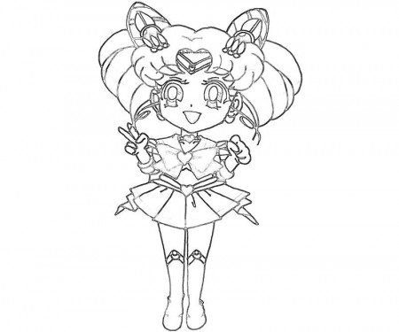 Sailor Chibi Moon Funny | Art Paper