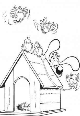 Boule Bill Little Close To Home Coloring Pages Kids Colouring 