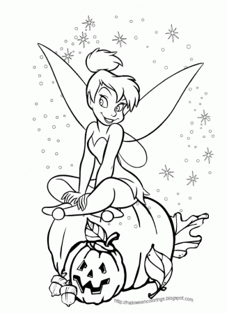 Fairy Coloring Pages Kids Online Tattoo