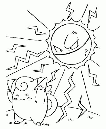 Fun Pokemon Coloring Pages - 13