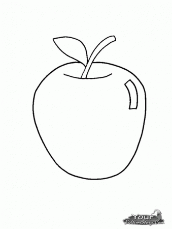 A As In Apple Colouring Pages Page 2 237265 Apple Coloring Pages