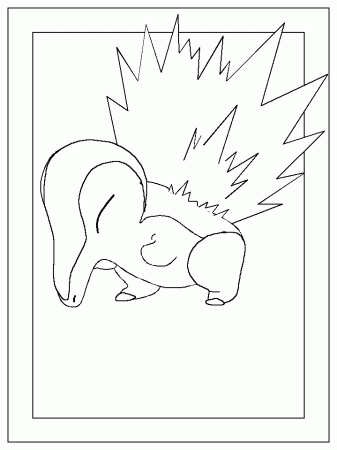 Bagon Colouring Pages