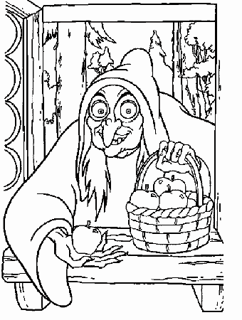 Snow White Coloring Pages 11 | Free Printable Coloring Pages 