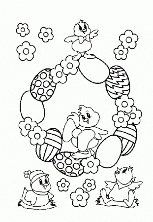 Online Easter Coloring Pages 8 | Free Printable Coloring Pages