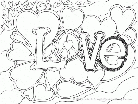 Coloring Pages For Kids By Mr Adron Love One Another Coloring 