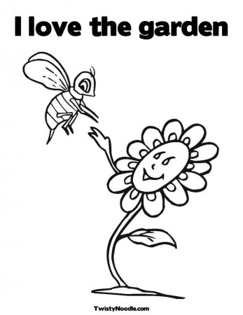 garden weeds Colouring Pages