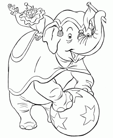 Circus Animal Coloring Pages | Printable performing circus xxxx 