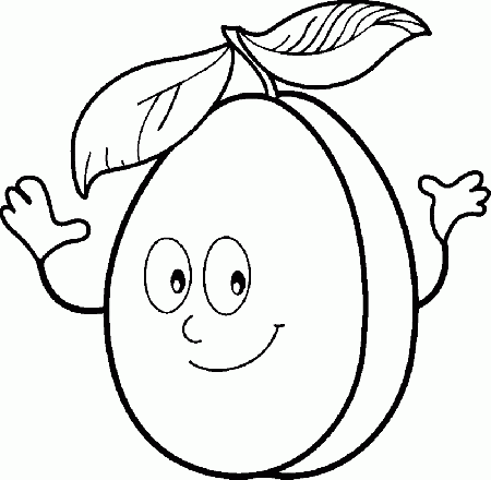 Coloring Pages Of Vegetables And Fruit 261843 Fruits And 