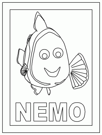 Nemo Coloring Pages Feel Free to Print : New Coloring Pages
