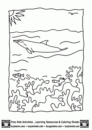 Ocean Coloring Pages For Kids | Download Free Coloring Pages