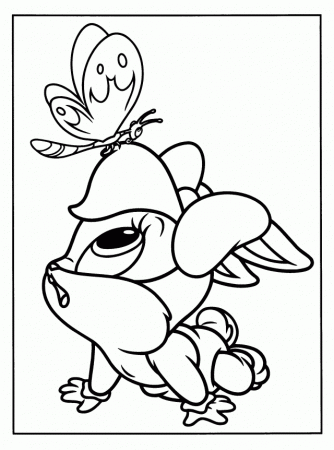 Baby Disney Characters Coloring Pages Baby Looney Tunes Coloring 