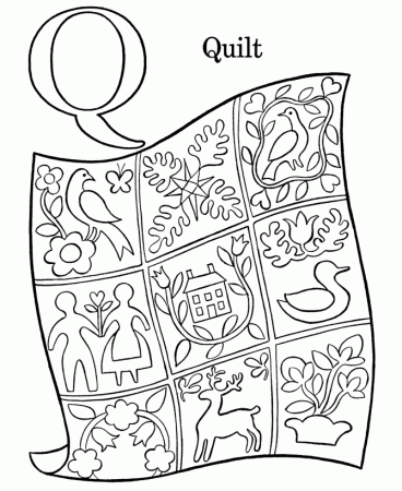 o words Colouring Pages (page 2)